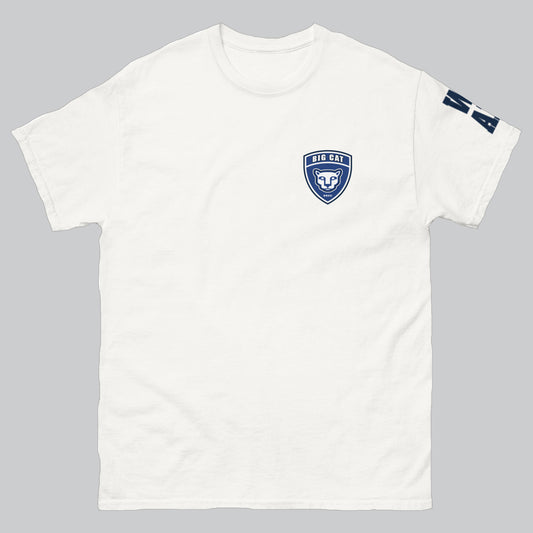 BCN Small Crest Logo - White