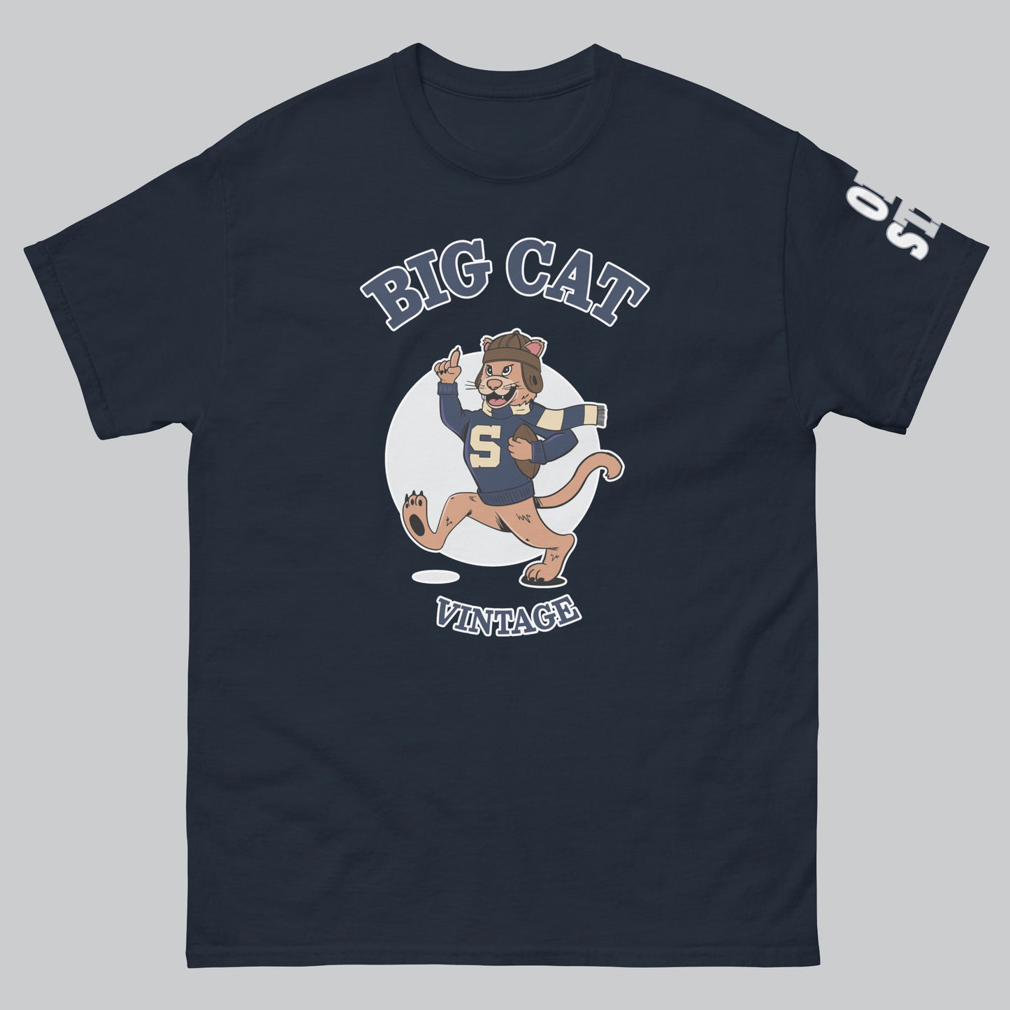 Big Cat Vintage Alt - Blue