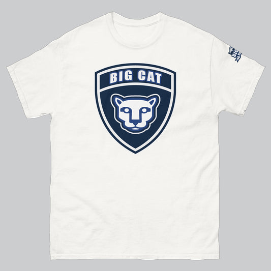 Big Crest Logo - White